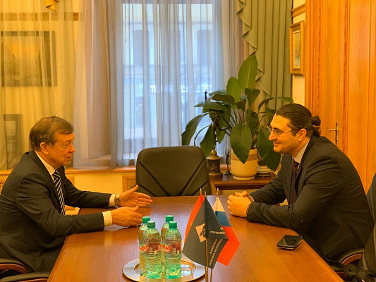 Владимир Катенев встретился с председателем русскоязычных предпринимателей Греции